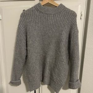 Zara Grey Knit Sweater
